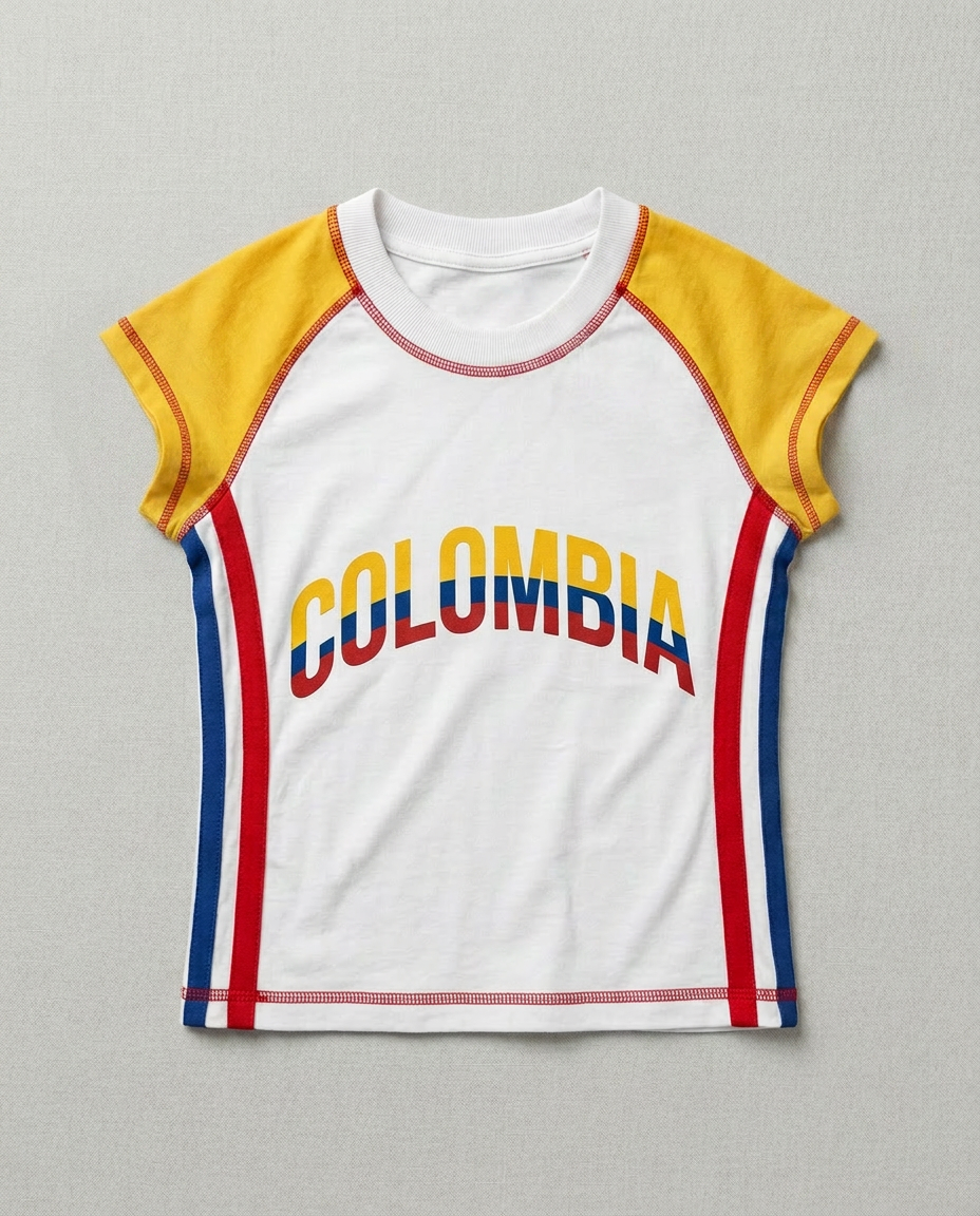 Colombia baby tee