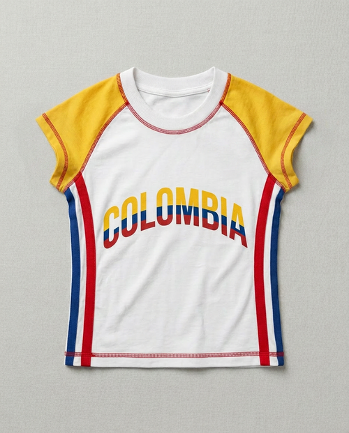 Colombia baby tee