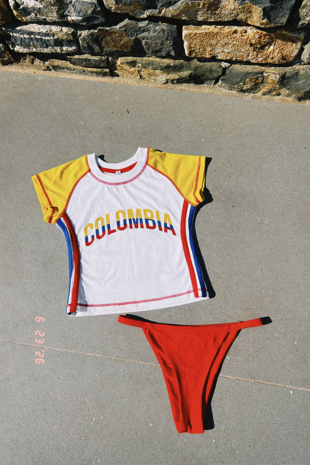 Colombia baby tee